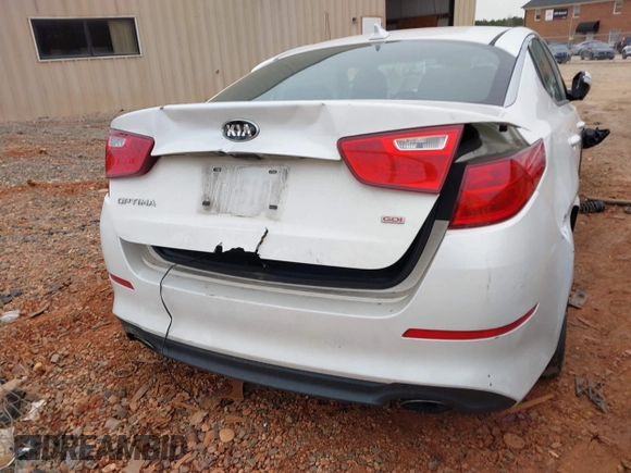 2015 Kia Optima LX with VIN KNAGM4A73F5646213, listed as a IAAI auction lot 41290553 with 101,415 mi miles. Bid and sale history available at carsss.com. Image 17.