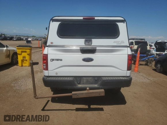 2016 Ford F-150 XLT with VIN 1FTEX1EP1GFA85855, listed as a Copart auction lot 63313605 with 232,444 mi miles and Salvage title. Bid and sale history available at DreamBid. Image 6.