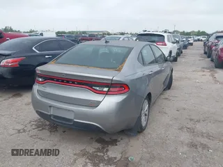2014 Dodge Dart SXT with VIN 1C3CDFBB8ED822262, listed as a IAAI auction lot 41937226 with 114,617 mi miles. Bid and sale history available at carsss.com. Image 4.