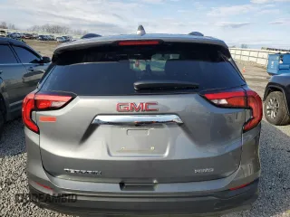 2020 GMC Terrain SLE with VIN 3GKALTEV3LL129153, listed as a Copart auction lot 44145915 with 51,472 mi miles and Salvage Title. Bid and sale history available at DreamBid. Image 6.