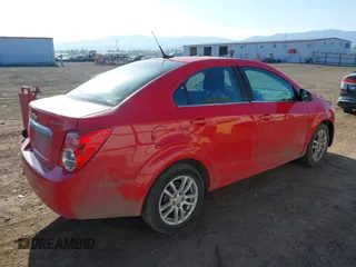 2012 Chevrolet Sonic LT with VIN 1G1JC5SH8C4197923, listed as a IAAI auction lot 42057502 with 222,867 mi miles and . Bid and sale history available at DreamBid. Image 4.
