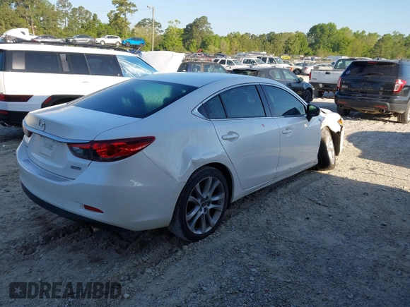 2014 Mazda Mazda6 i Touring with VIN JM1GJ1V65E1117072, listed as a IAAI auction lot 42060743 with 181,524 mi miles. Bid and sale history available at carsss.com. Image 4.