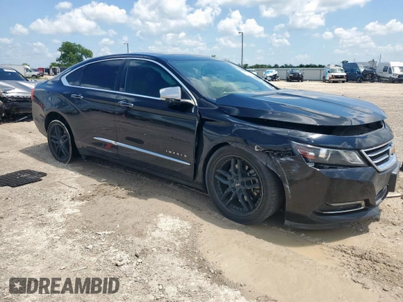 2016 Chevrolet Impala LTZ with VIN 2G1145S3XG9195675, listed as a Copart auction lot 61159675 with 110,183 mi miles and Salvage title. Bid and sale history available at DreamBid. Image 4.