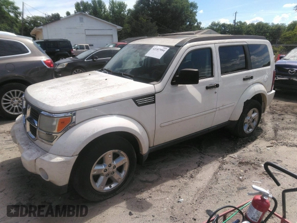 2008 Dodge Nitro SXT with VIN 1D8GU28K38W270306, listed as a IAAI auction lot 42187994 with 123,720 mi miles and . Bid and sale history available at DreamBid. Image 2.