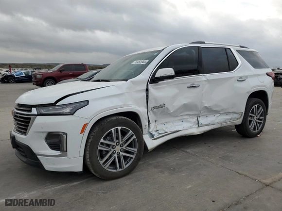 2023 Chevrolet Traverse High Country with VIN 1GNEVNKWXPJ293942, listed as a Copart auction lot 78482644 with 12,386 mi miles and Salvage Title. Bid and sale history available at carsss.com. Image 1.