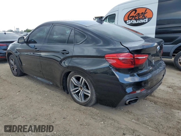 2015 BMW X6 xDrive35i with VIN 5UXKU2C50F0F94731, listed as a Copart auction lot 61715033 with 101,886 mi miles. Bid and sale history available at carsss.com. Image 2.