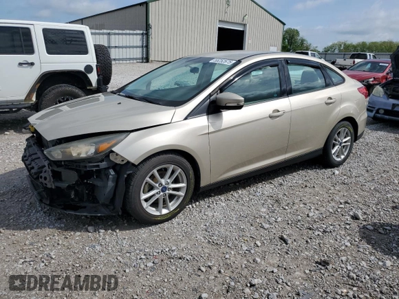 2017 Ford Focus SE with VIN 1FADP3F27HL301890, listed as a Copart auction lot 55252675 with 76,568 mi miles and Salvage title. Bid and sale history available at DreamBid. Image 1.