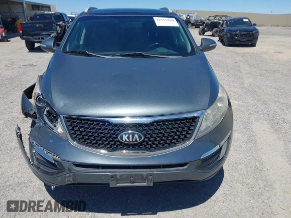 2014 Kia Sportage EX with VIN KNDPC3AC7E7650068, listed as a IAAI auction lot 42515890 with 185,882 mi miles and . Bid and sale history available at DreamBid. Image 12.