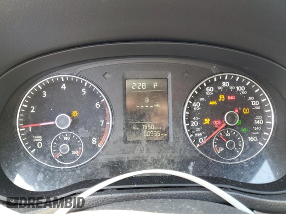 2013 Volkswagen Passat Wolfsburg Edition с VIN 1VWAP7A37DC149900, выставлен на аукционе Copart как лот 56434855 с пробегом 80 935 миль миль и Списание • Salvage title. История ставок и продаж доступна на DreamBid. Изображение 9.