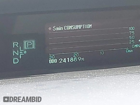 2010 Toyota Prius II with VIN JTDKN3DU3A0122443, listed as a IAAI auction lot 42030295 with 241,889 mi miles. Bid and sale history available at carsss.com. Image 16.