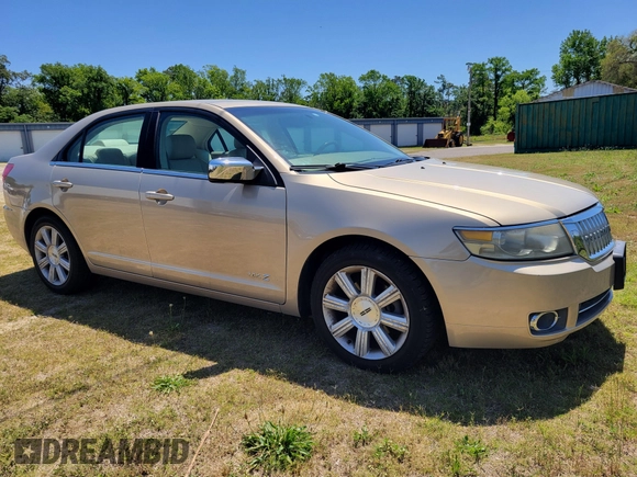 2007 Lincoln MKZ with VIN 3LNHM26T77R667027, listed as a IAAI auction lot 42176330 with 42,852 mi miles and . Bid and sale history available at carsss.com. Image 1.