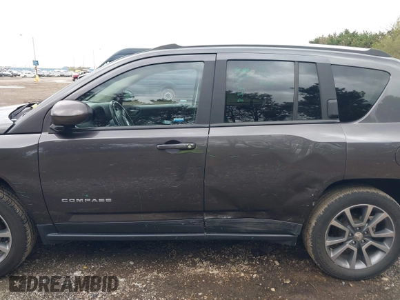 2017 Jeep Compass High Altitude with VIN 1C4NJDEB1HD139854, listed as a IAAI auction lot 41945939 with 79,229 mi miles. Bid and sale history available at carsss.com. Image 14.