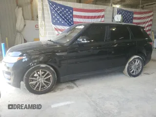 2017 Land Rover Range Rover Sport SE with VIN SALWG2FK2HA667984, listed as a Copart auction lot 53991285 with 107,205 mi miles and Salvage Title. Bid and sale history available at DreamBid. Image 1.