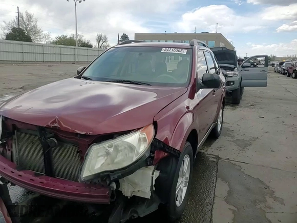 2012 Subaru Forester X with VIN JF2SHABC8CH462652, listed as a Copart auction lot 54216305 with 92,286 mi miles and Salvage Title. Bid and sale history available at DreamBid. Image 15.