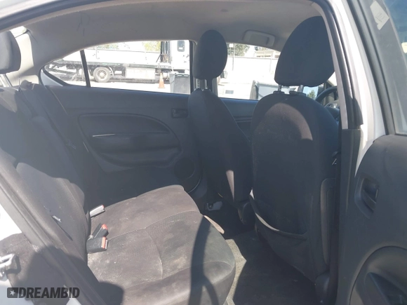 2019 Mitsubishi Mirage G4 ES with VIN ML32F3FJ0KHF01618, listed as a IAAI auction lot 41992596 with 66,512 mi miles. Bid and sale history available at carsss.com. Image 8.