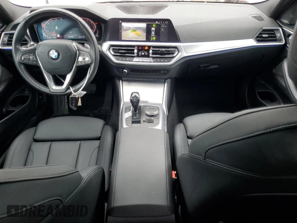 2021 BMW 4 Series 430i with VIN WBA53AP01MCF36632, listed as a Copart auction lot 88293765 with 41,429 mi miles and Salvage Title. Bid and sale history available at DreamBid. Image 8.