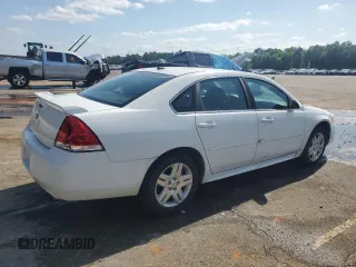 2013 Chevrolet Impala LT with VIN 2G1WG5E35D1136973, listed as a Copart auction lot 53950725 with 121,026 mi miles and Salvage Title. Bid and sale history available at DreamBid. Image 3.
