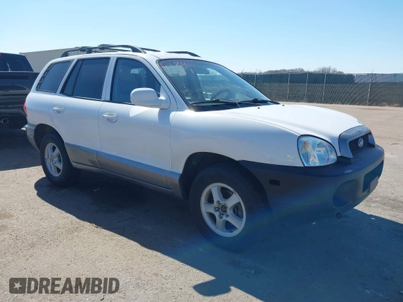 2004 Hyundai Santa Fe GLS with VIN KM8SC73D64U616531, listed as a IAAI auction lot 41841487 with 199,473 mi miles. Bid and sale history available at carsss.com. Image 1.