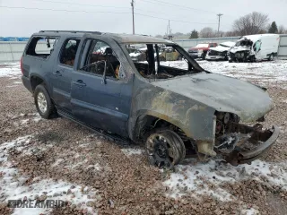 2007 GMC Yukon XL SLT with VIN 1GKFK16337J179087, listed as a Copart auction lot 51249685 with 0 mi miles and Salvage Title. Bid and sale history available at carsss.com. Image 4.