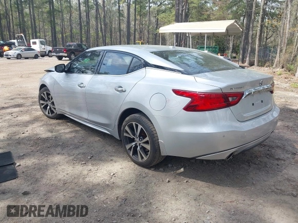 2016 Nissan Maxima SL with VIN 1N4AA6AP9GC406406, listed as a IAAI auction lot 41954790 with 139,380 mi miles and . Bid and sale history available at DreamBid. Image 3.