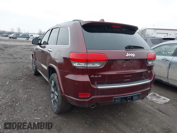 2018 Jeep Grand Cherokee High Altitude with VIN 1C4RJFCG6JC266462, listed as a IAAI auction lot 41206838 with 42,570 mi miles. Bid and sale history available at carsss.com. Image 3.