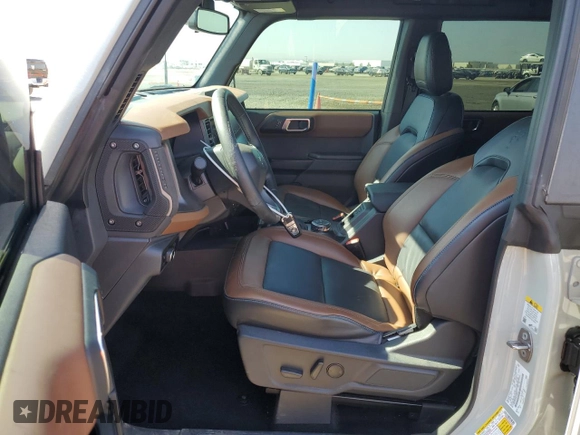 2024 Ford Bronco Outer Banks with VIN 1FMEE8BP4RLA20694, listed as a Copart auction lot 74290774 with 12,707 mi miles and Salvage Title. Bid and sale history available at DreamBid. Image 7.