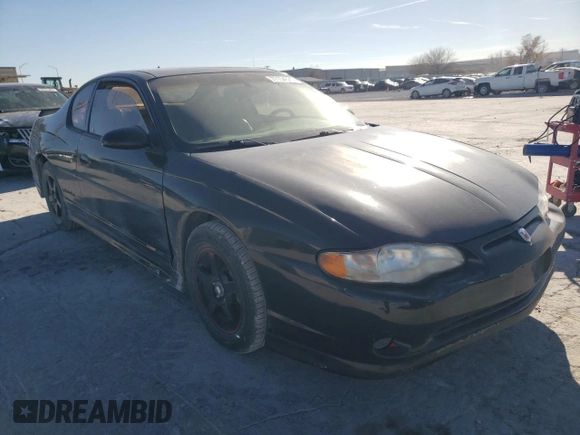 2003 Chevrolet Monte Carlo SS with VIN 2G1WX12K139239036, listed as a Copart auction lot 77154623 with 115,964 mi miles and Salvage Title. Bid and sale history available at carsss.com. Image 4.