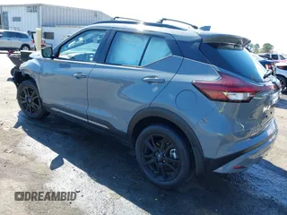 2024 Nissan Kicks SR with VIN 3N1CP5DVXRL558758, listed as a IAAI auction lot 41872086 with 5,034 mi miles. Bid and sale history available at carsss.com. Image 3.
