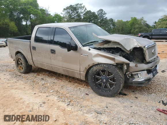 2004 Ford F-150 XLT with VIN 1FTPW14534KA52354, listed as a Copart auction lot 51713855 with 148,707 mi miles and Salvage title. Bid and sale history available at DreamBid. Image 4.