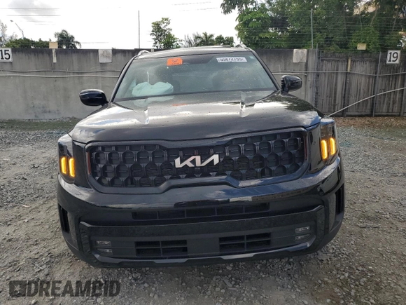 2024 Kia Telluride SX X-Line with VIN 5XYP5DGC1RG474540, listed as a Copart auction lot 55872755 with 19,052 mi miles and Salvage title. Bid and sale history available at DreamBid. Image 5.