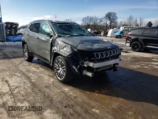 2023 Jeep Compass Limited with VIN 3C4NJDCN3PT505450, listed as a Copart auction lot 45548735 with 18,326 mi miles and Salvage Title. Bid and sale history available at DreamBid. Image 13.