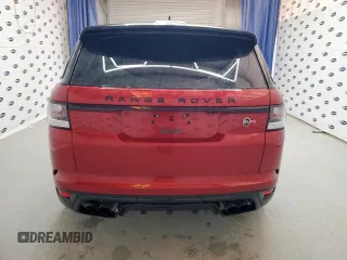 2016 Land Rover Range Rover Sport SVR with VIN SALWZ2EF7GA544520, listed as a Copart auction lot 56979235 with 47,852 mi miles and Clean title. Bid and sale history available at DreamBid. Image 6.