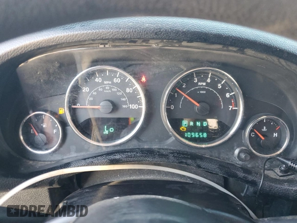 2012 Jeep Wrangler Sport with VIN 1C4AJWAGXCL194071, listed as a Copart auction lot 48008795 with 109,658 mi miles and Salvage title. Bid and sale history available at DreamBid. Image 9.