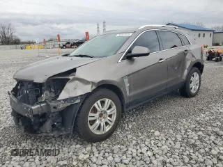 2011 Cadillac SRX Luxury Collection with VIN 3GYFNDEY5BS582930, listed as a Copart auction lot 50057075 with 142,833 mi miles and Salvage Title. Bid and sale history available at carsss.com. Image 1.