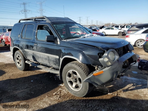 2004 Nissan Xterra XE with VIN 5N1ED28Y04C670261, listed as a Copart auction lot 45927225 with NaN miles and Salvage Title. Bid and sale history available at carsss.com. Image 4.