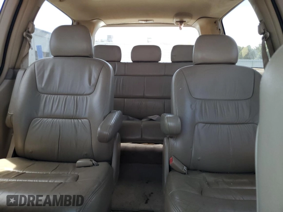 2004 Honda Odyssey EX-L with VIN 5FNRL18014B031578, listed as a Copart auction lot 56938795 with 241,085 mi miles and Salvage title. Bid and sale history available at DreamBid. Image 10.