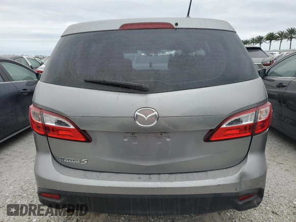 2014 Mazda 5 Sport with VIN JM1CW2BL3E0170021, listed as a Copart auction lot 76302974 with Not Provided miles and Salvage Title. Bid and sale history available at DreamBid. Image 6.