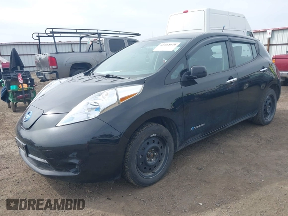 2013 Nissan LEAF SL with VIN 1N4AZ0CP5DC423346, listed as a IAAI auction lot 42002019 with 82,921 mi miles and . Bid and sale history available at DreamBid. Image 2.
