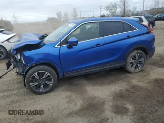 2024 Mitsubishi Eclipse Cross ES z VIN JA4ATUAA5RZ601112, wystawiony jako Copart lot #56214415 z przebiegiem 10 859 mil mil oraz Szkoda całkowita • Salvage title. Historia ofert i sprzedaży dostępna na DreamBid. Obrazek 1.