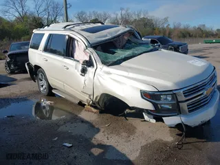 2015 Chevrolet Tahoe LTZ with VIN 1GNSCCKC4FR171824, listed as a IAAI auction lot 41121478 with 1 mi miles. Bid and sale history available at carsss.com. Image 6.