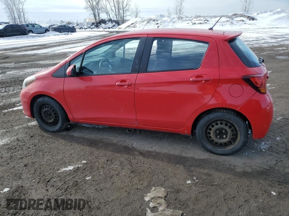 2015 Toyota Yaris L with VIN VNKKTUD38FA025170, listed as a Copart auction lot 44737375 with 61,926 mi miles and Salvage Title. Bid and sale history available at DreamBid. Image 2.