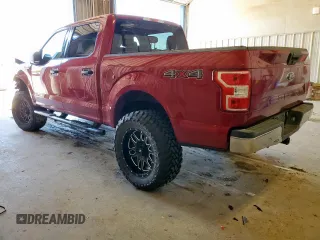2018 Ford F-150 XL with VIN 1FTEW1E50JKD58719, listed as a Copart auction lot 59637045 with 80,914 mi miles and Salvage title. Bid and sale history available at DreamBid. Image 2.