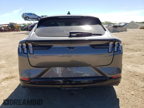 2021 Ford Mustang Mach-E Premium with VIN 3FMTK3SUXMMA27715, listed as a Copart auction lot 69832034 with 69,250 mi miles and Salvage Title. Bid and sale history available at DreamBid. Image 6.