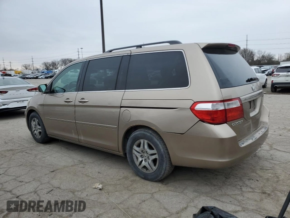 2006 Honda Odyssey EX-L with VIN 5FNRL38626B411094, listed as a Copart auction lot 51421435 with 282,075 mi miles and Salvage Title. Bid and sale history available at carsss.com. Image 2.