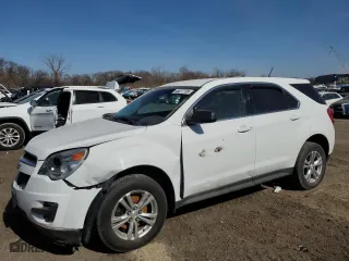 2013 Chevrolet Equinox LS with VIN 2GNALBEK0D1264080, listed as a Copart auction lot 48077705 with 120,475 mi miles and Salvage Title. Bid and sale history available at carsss.com. Image 1.