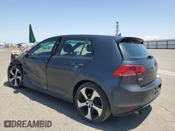 2015 Volkswagen GTI Autobahn z VIN 3VW4T7AU4FM100785, wystawiony jako Copart lot #59583725 z przebiegiem 57 124 mil mil oraz Szkoda całkowita • Salvage title. Historia ofert i sprzedaży dostępna na DreamBid. Obrazek 2.