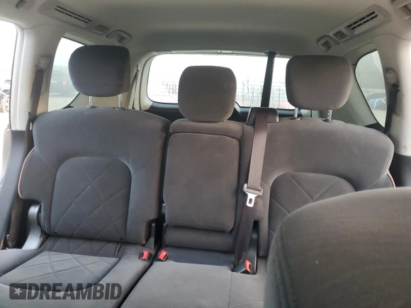 2017 Nissan Armada SV with VIN JN8AY2ND7H9007012, listed as a Copart auction lot 84239494 with 124,619 mi miles and Clean Title. Bid and sale history available at carsss.com. Image 10.