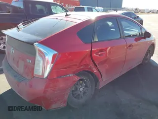 2015 Toyota Prius Four with VIN JTDKN3DU0F1869984, listed as a IAAI auction lot 41667818 with 160,454 mi miles. Bid and sale history available at carsss.com. Image 6.