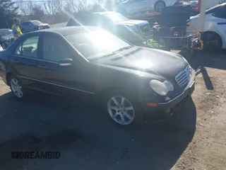 2007 Mercedes-Benz C 280 Luxury with VIN WDBRF92H87F909607, listed as a IAAI auction lot 41808604 with 235,520 mi miles and . Bid and sale history available at DreamBid. Image 1.