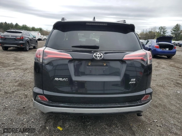 2016 Toyota RAV4 SE with VIN JTMJFREV9GJ057751, listed as a Copart auction lot 51967475 with 0 mi miles and Salvage Title. Bid and sale history available at carsss.com. Image 6.